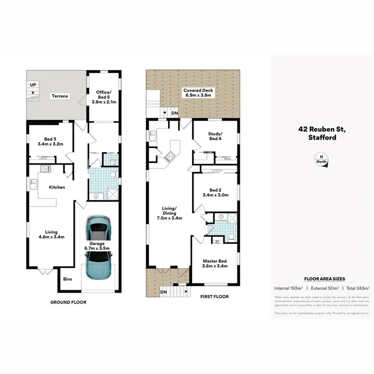 Floorplan of Homely house listing, 42 Reuben Street, Stafford QLD 4053