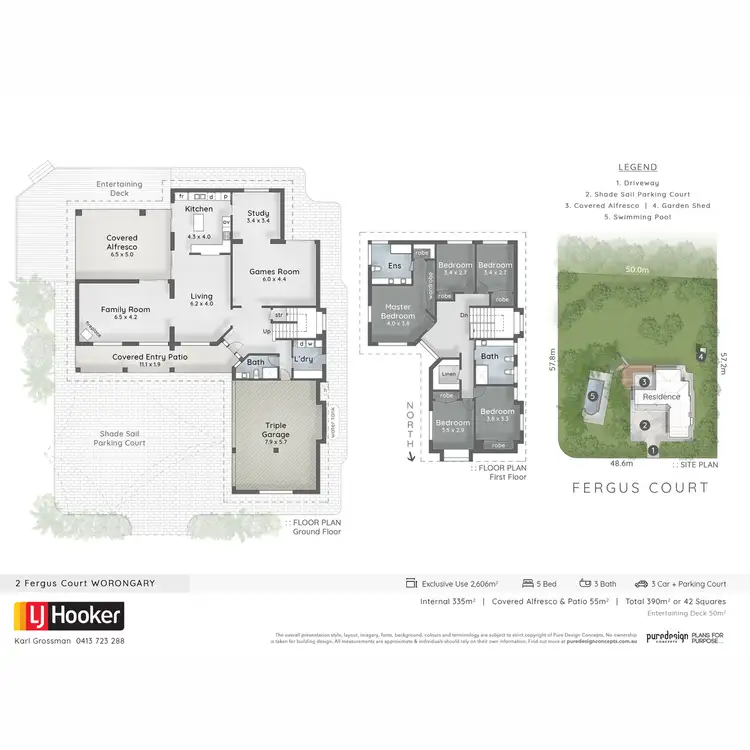 Floorplan of Homely house listing, 2 Fergus Court, Worongary QLD 4213