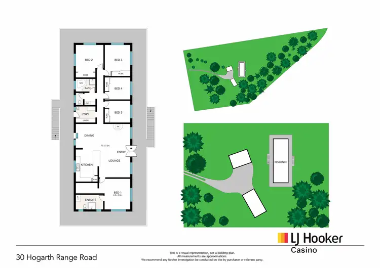 Floorplan of Homely house listing, 30 Hogarth Range Rd, Mongogarie NSW 2470