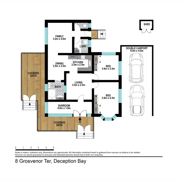 Floorplan of Homely house listing, 8 Grosvenor Terrace, Deception Bay QLD 4508