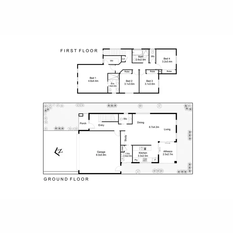Floorplan of Homely house listing, 97 Carrick Street, Point Cook VIC 3030
