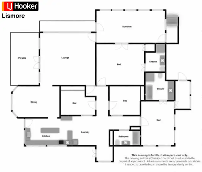 Floorplan of Homely house listing, 533 Ballina Road, Goonellabah NSW 2480