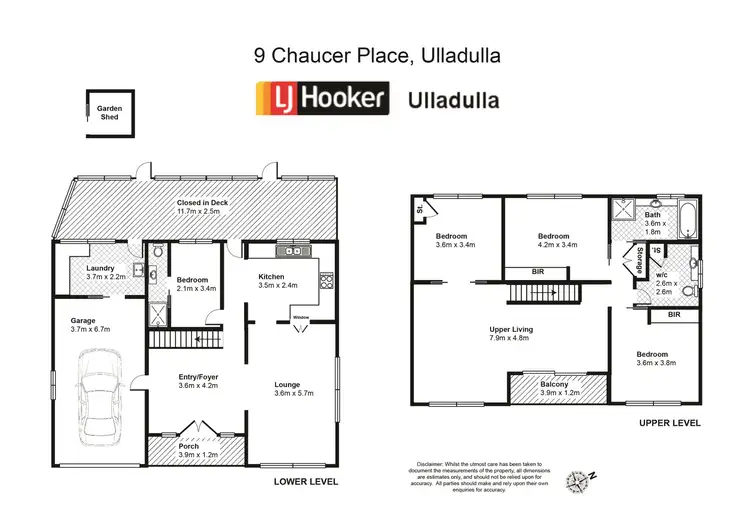 Floorplan of Homely house listing, 9 Chaucer Place, Ulladulla NSW 2539