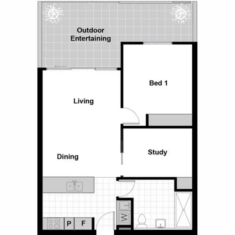 Floorplan of Homely apartment listing, 11/40 Philip Hodgins Street, Wright ACT 2611
