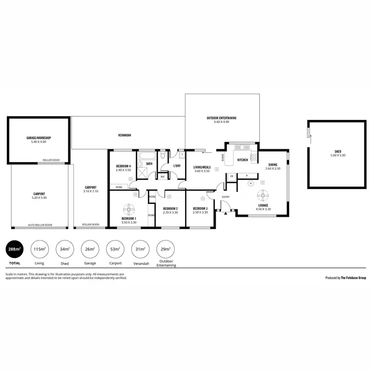 Floorplan of Homely house listing, 88 Canterbury Drive, Salisbury Heights SA 5109
