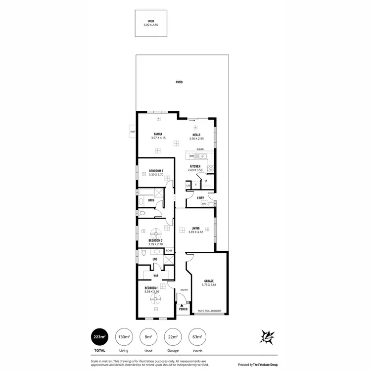 Floorplan of Homely house listing, 12 Themis Drive, Munno Para West SA 5115