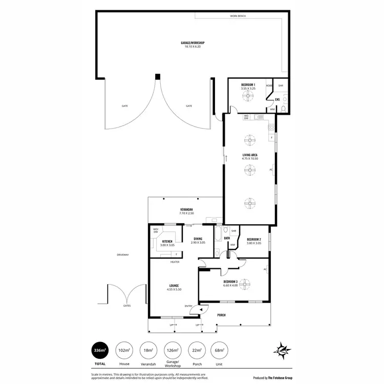 Floorplan of Homely house listing, 7 Wynyard Place, Redwood Park SA 5097
