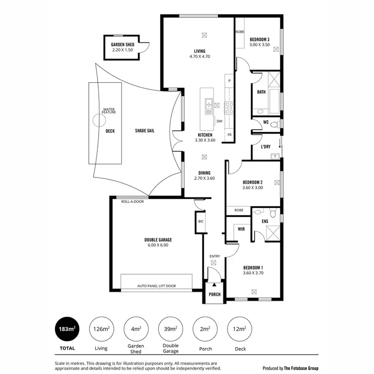 Floorplan of Homely house listing, 56 Meadowbank Terrace, Northgate SA 5085