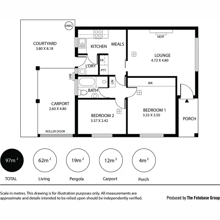Floorplan of Homely unit listing, 1/35 Cleland Avenue, Dulwich SA 5065