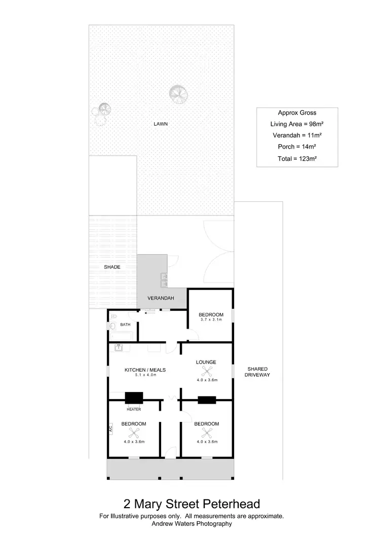 Floorplan of Homely house listing, 2 Mary Street, Peterhead SA 5016