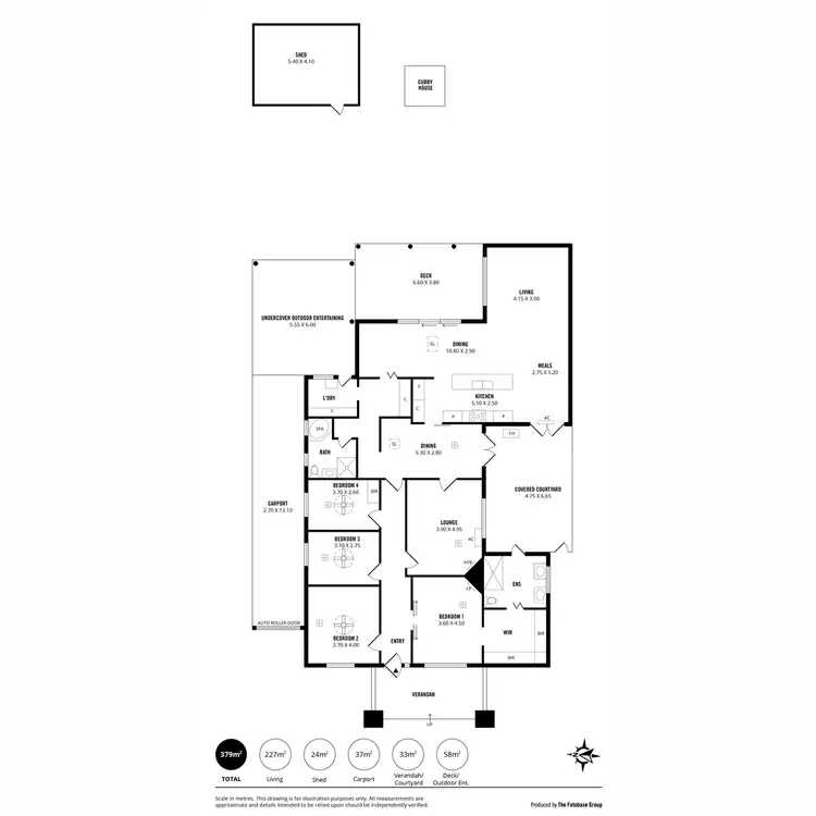 Floorplan of Homely house listing, 54 Emilie Street, Sefton Park SA 5083