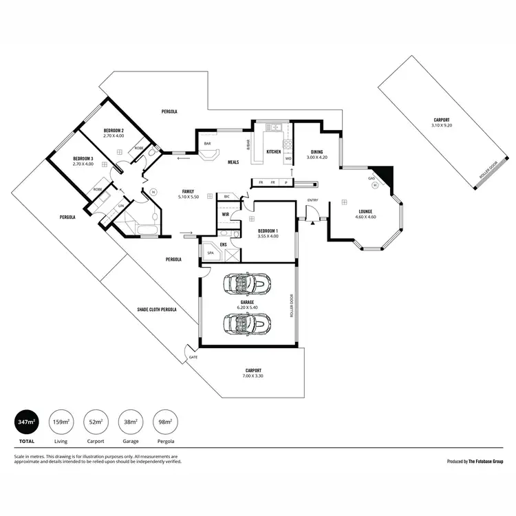 Floorplan of Homely house listing, 3 Starling Court, Wynn Vale SA 5127