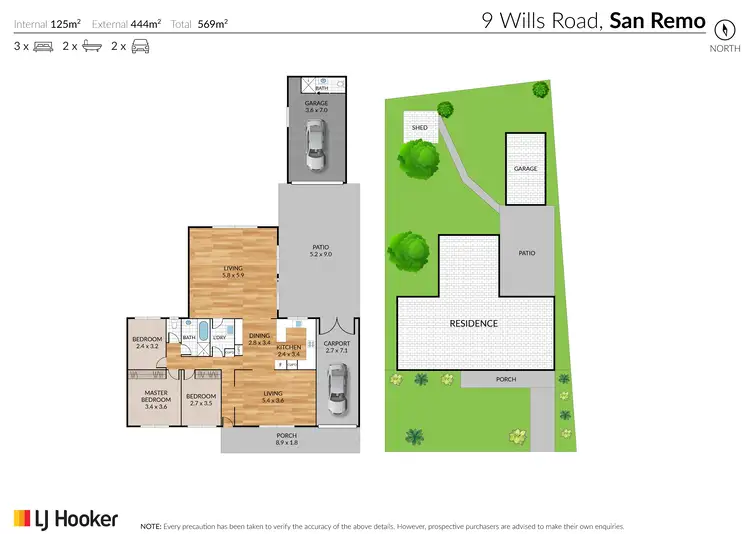 Floorplan of Homely house listing, 9 Wills Road, San Remo NSW 2262