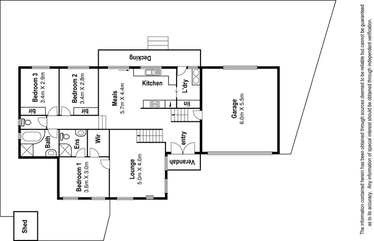 Floorplan of Homely townhouse listing, 2/7 Brownes Crescent, Eltham VIC 3095