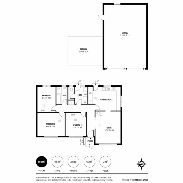 Floorplan of Homely house listing, 8 Ramsay Avenue, Modbury SA 5092