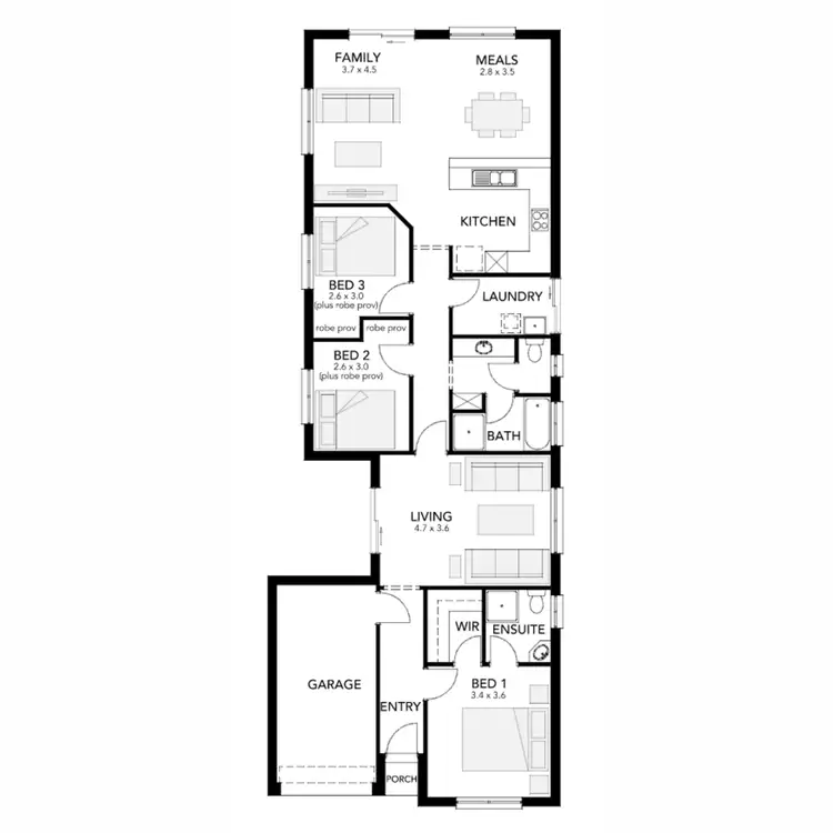 Floorplan of Homely house listing, 143A Hampstead Road, Greenacres SA 5086
