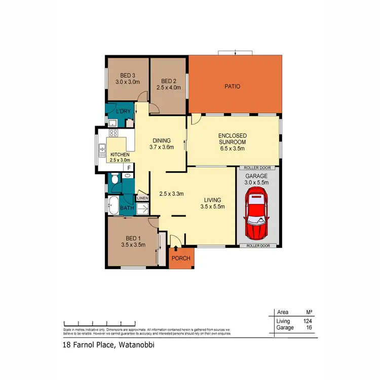 Floorplan of Homely house listing, 18 Farnol Place, Watanobbi NSW 2259