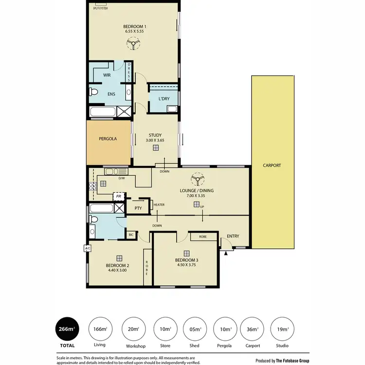 Floorplan of Homely house listing, 3 Durham Court, Salisbury Heights SA 5109