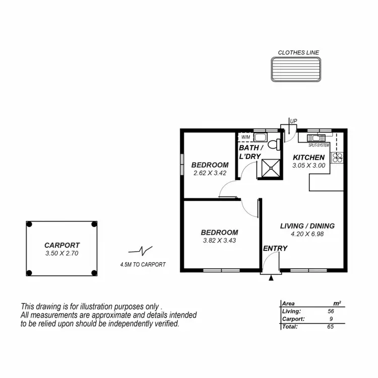 Floorplan of Homely unit listing, 3/118 Shakespeare Avenue, Magill SA 5072
