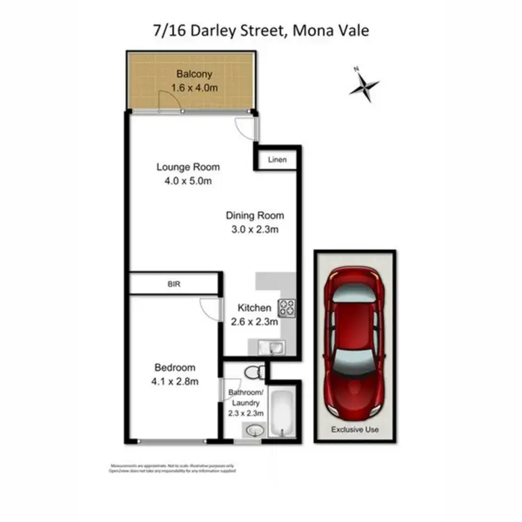 Floorplan of Homely unit listing, 7/16 Darley Street East, Mona Vale NSW 2103