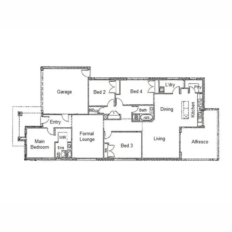 Floorplan of Homely house listing, 9 Caldwell Road, Williams Landing VIC 3027
