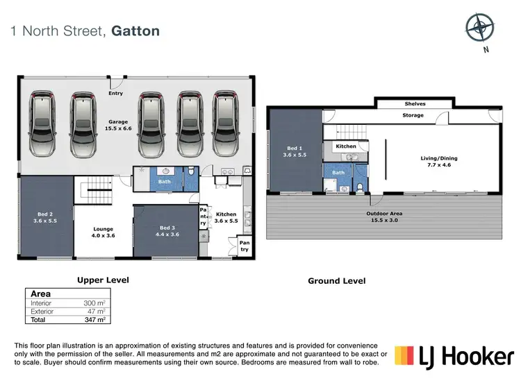 Floorplan of Homely house listing, 1 North Street, Gatton QLD 4343
