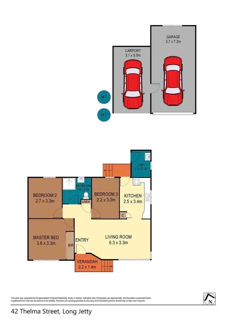 Floorplan of Homely house listing, 42 Thelma Street, Long Jetty NSW 2261