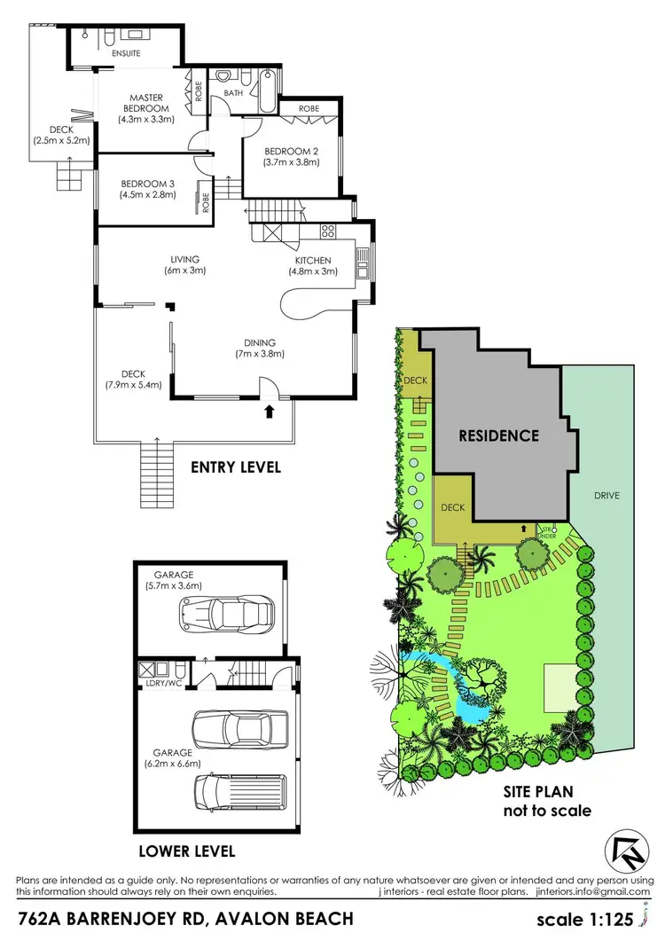 Floorplan of Homely house listing, 762A Barrenjoey Road, Avalon Beach NSW 2107