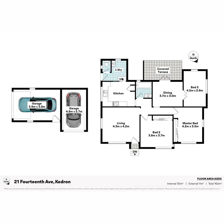 Floorplan of Homely house listing, 21 Fourteenth Avenue, Kedron QLD 4031