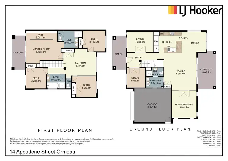 Floorplan of Homely house listing, 14 Appadene Street, Ormeau QLD 4208