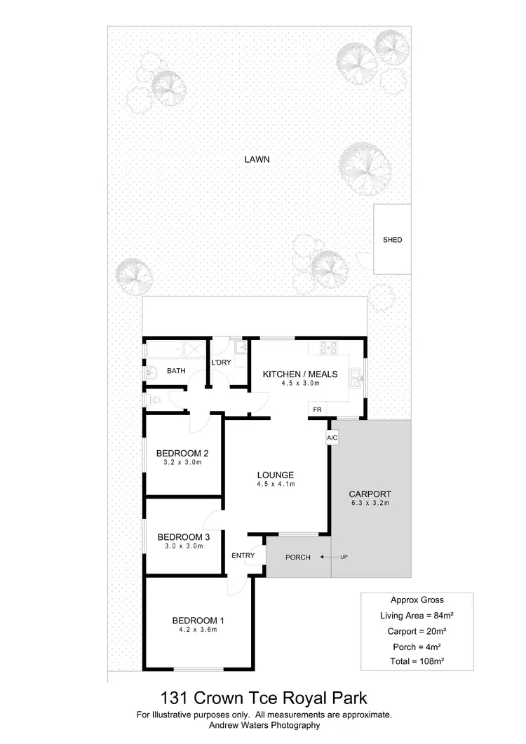 Floorplan of Homely house listing, 131 Crown Terrace, Royal Park SA 5014