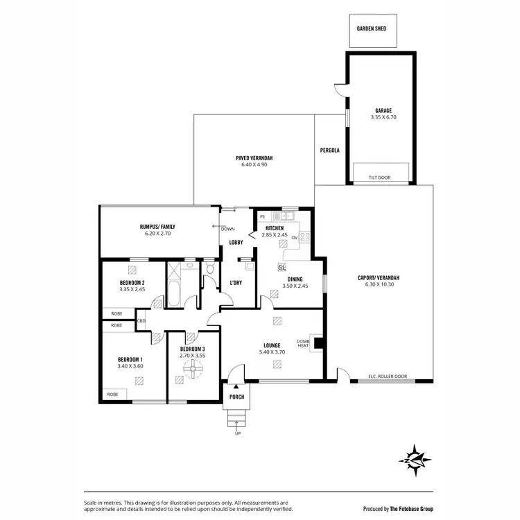 Floorplan of Homely house listing, 22 Dodd Place, Ingle Farm SA 5098