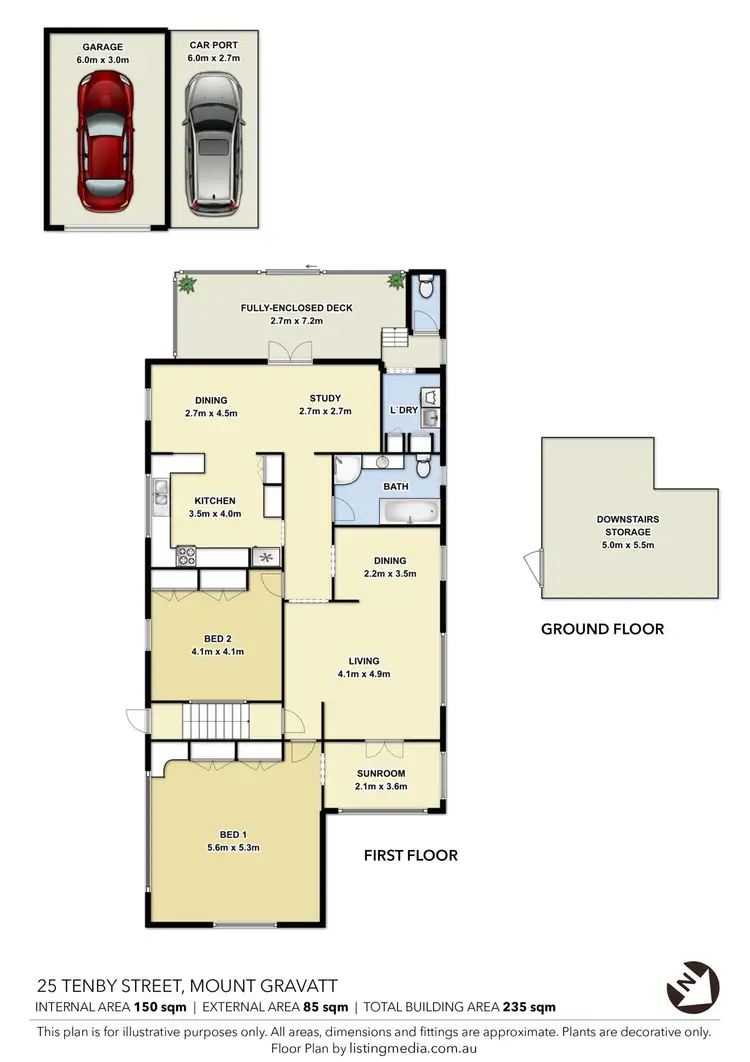 Floorplan of Homely house listing, 25 Tenby Street, Mount Gravatt QLD 4122
