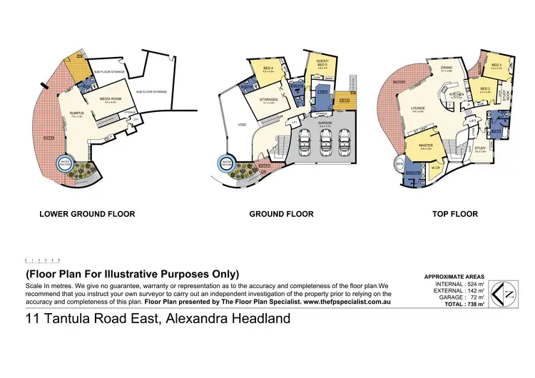 Floorplan of Homely house listing, 11 Tantula Road East, Alexandra Headland QLD 4572