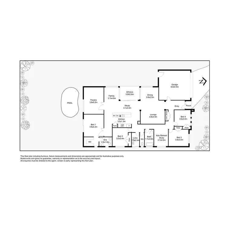 Floorplan of Homely house listing, 13 Violet Way, Point Cook VIC 3030