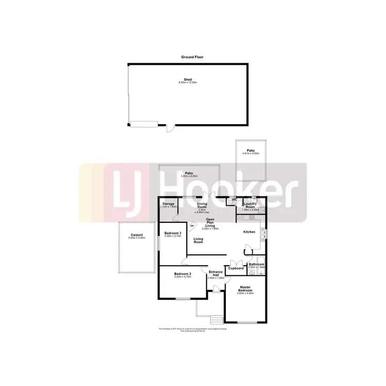 Floorplan of Homely house listing, 1 Wittenoom Street, Collie WA 6225