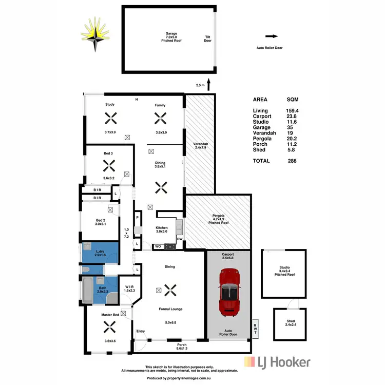 Floorplan of Homely house listing, 19 Walter Grove, Gawler East SA 5118