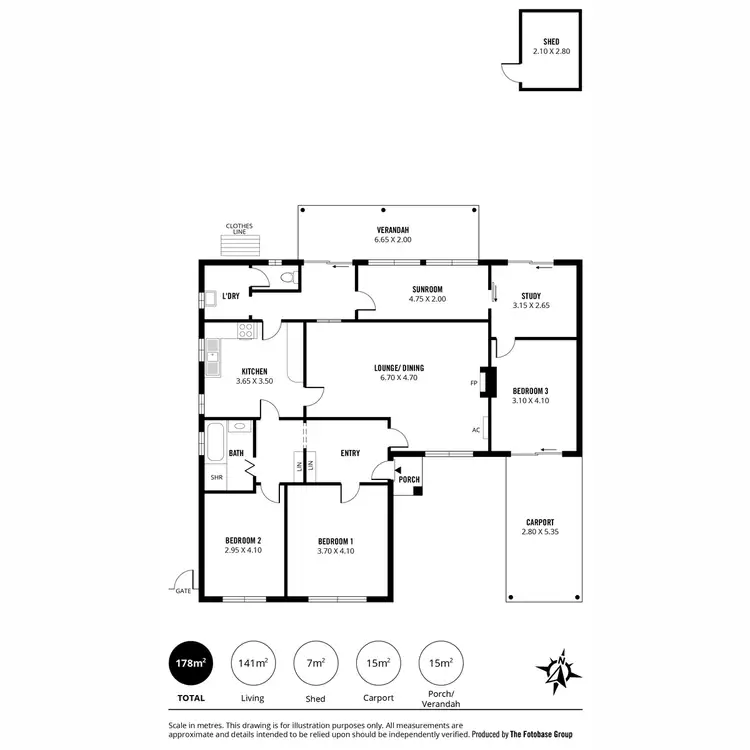 Floorplan of Homely house listing, 52 Lindsay Street, Plympton SA 5038