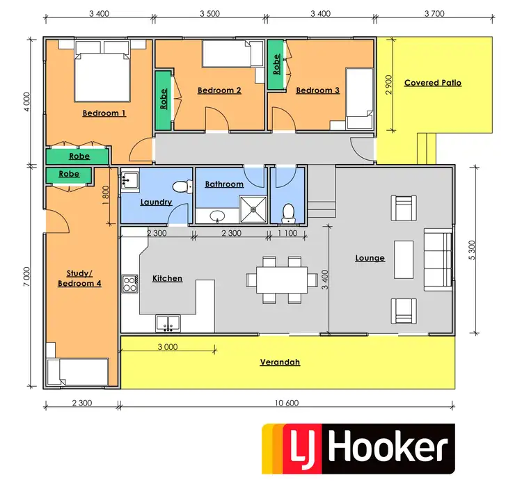 Floorplan of Homely house listing, 2 Kolonga Place, Cundletown NSW 2430