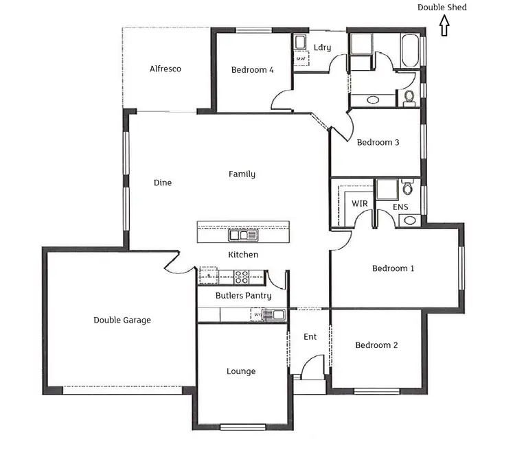 Floorplan of Homely house listing, 7 Semmens Crescent, Freeling SA 5372