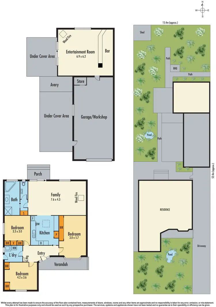 Floorplan of Homely house listing, 83 Herbert Street, Dandenong VIC 3175
