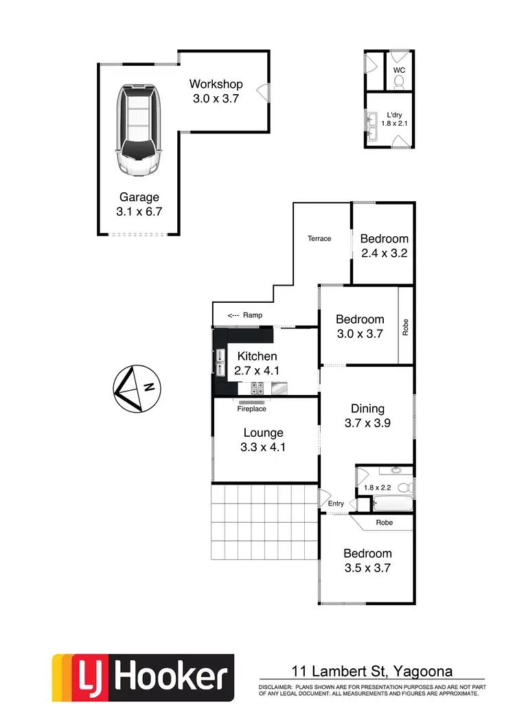Floorplan of Homely house listing, 11 Lambert Street, Yagoona NSW 2199