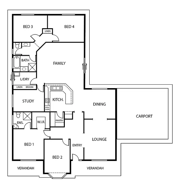 Floorplan of Homely house listing, 24A Formby Court, Strathalbyn SA 5255
