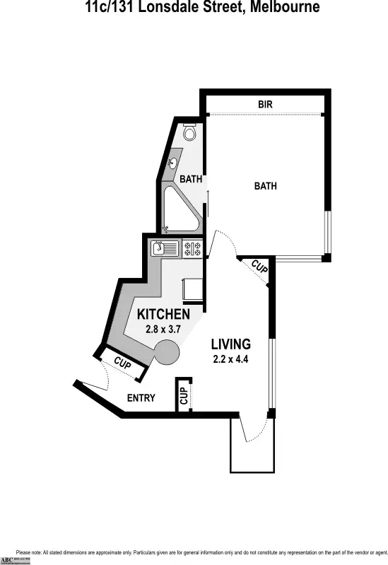 Floorplan of Homely apartment listing, 11c/131 Lonsdale Street, Dandenong VIC 3000