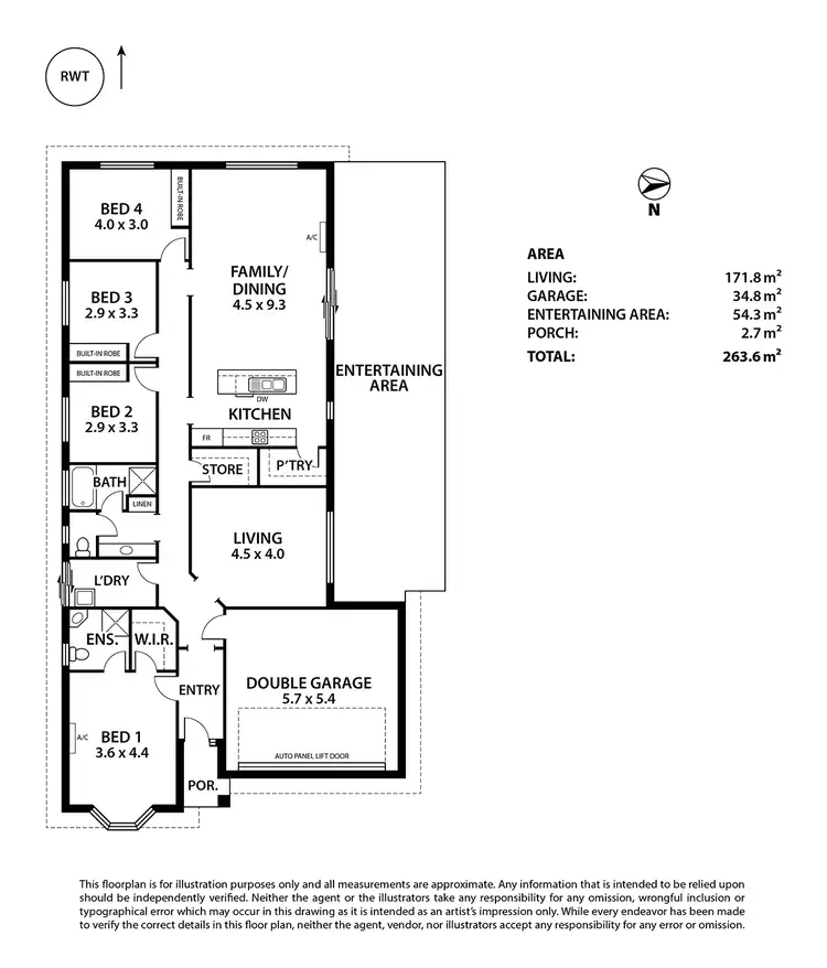 Floorplan of Homely house listing, 22 Charbray Court, Mount Barker SA 5251