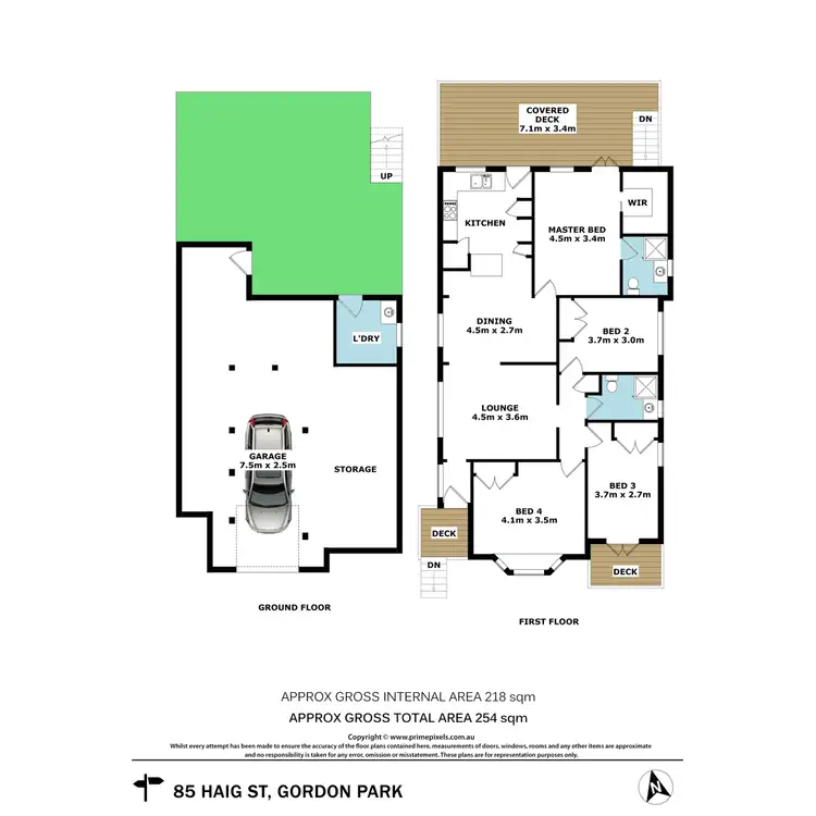 Floorplan of Homely house listing, 85 Haig Street, Gordon Park QLD 4031