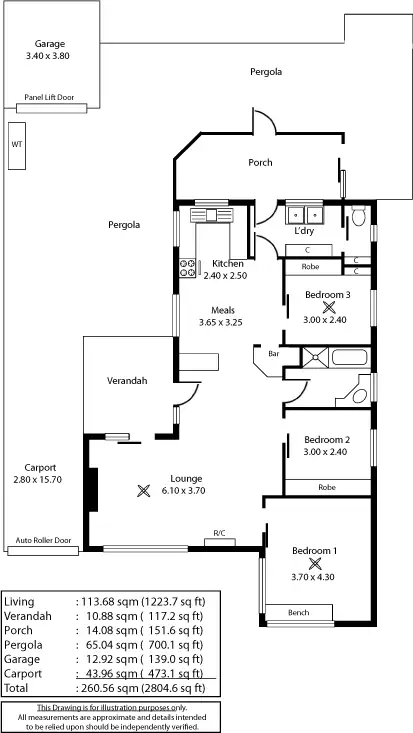 Floorplan of Homely house listing, 40 Harvey Avenue, Netley SA 5037