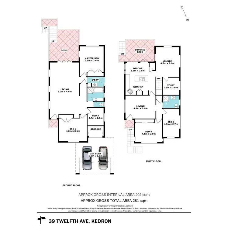 Floorplan of Homely house listing, 39 Twelfth Avenue, Kedron QLD 4031
