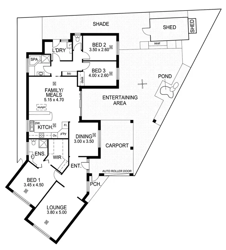 Floorplan of Homely house listing, 19A George Street, Marion SA 5043