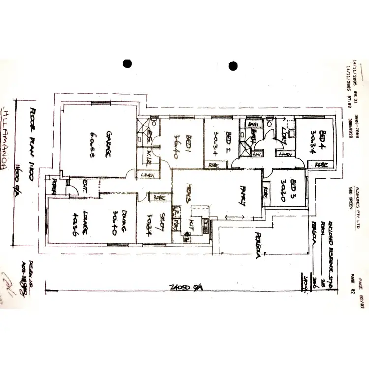 Floorplan of Homely house listing, 24 Lilyvale Crescent, Ormeau QLD 4208